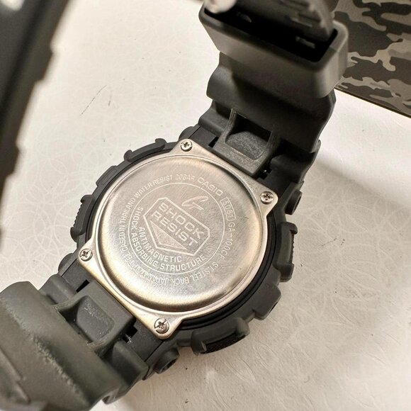 Casio G-Shock GA-100CF-8A Grey/Camo – With Box – Like New - Picture 5 of 7